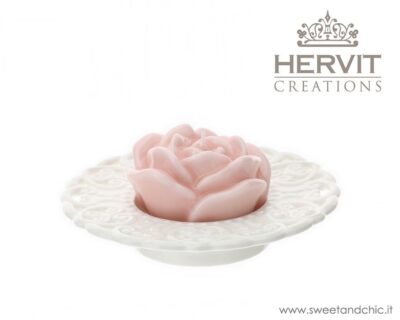 Hervit - Civetta in Porcellana Traforata Bianca | Sweet and Chic